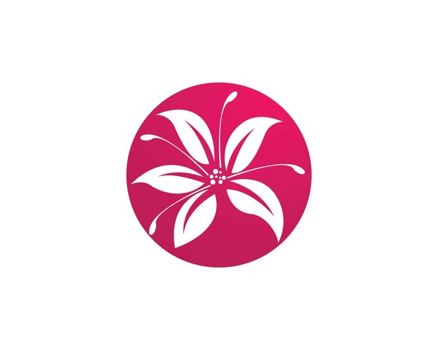 Plantilla de logotipo de loto de belleza