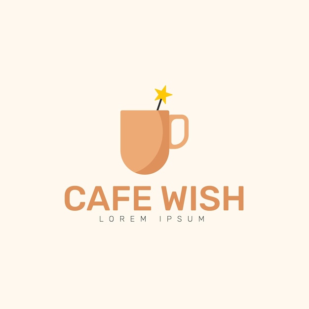Plantilla de logotipo de magic cafe