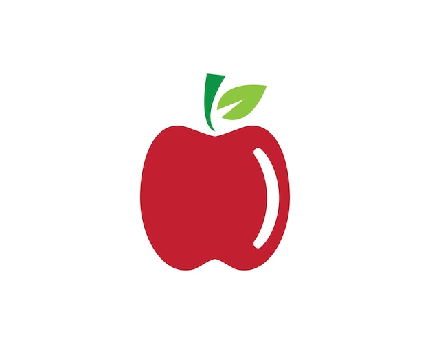 plantilla de logotipo de manzana