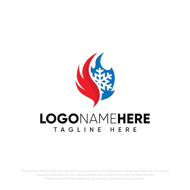 Plantilla de logotipo de marca abstracta de vector libre
