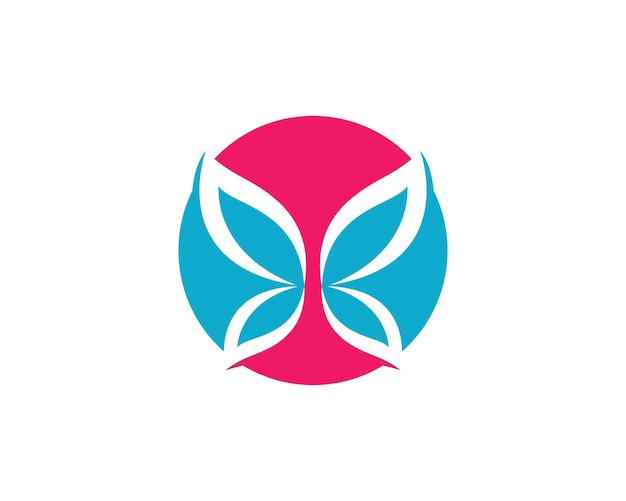plantilla de logotipo de mariposa