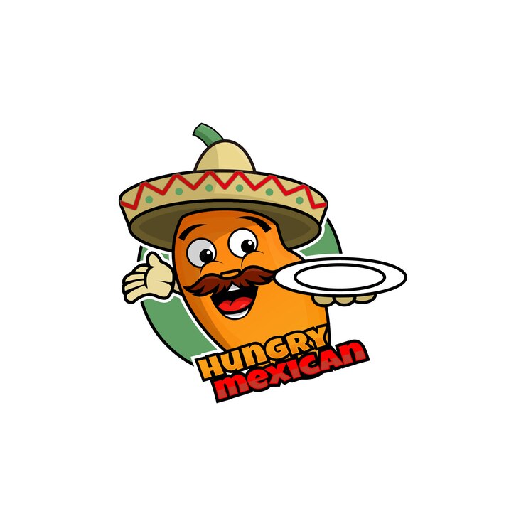 PLANTILLA DE LOGOTIPO MEXICANO