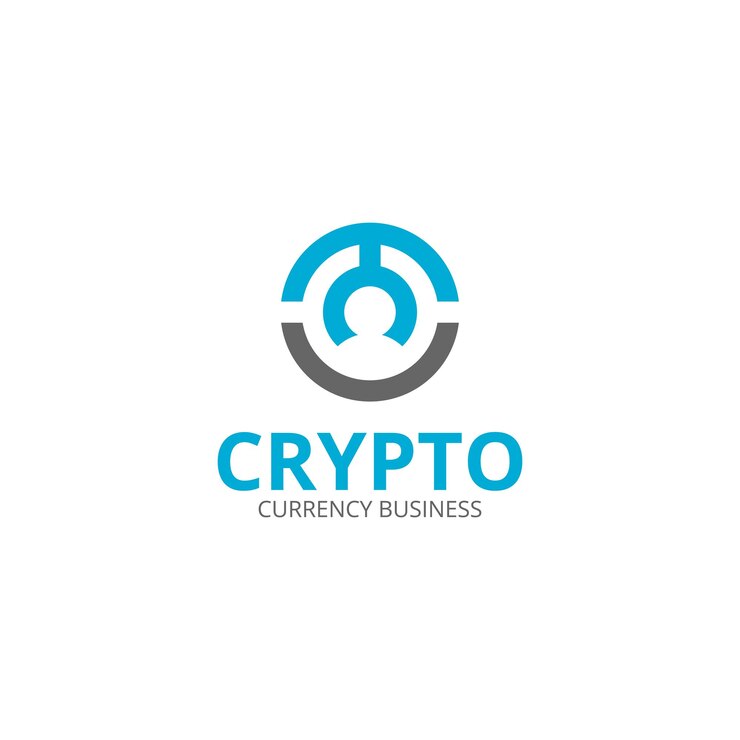 Vector plantilla de logotipo de moneda criptográfica digital. icono de vector de logotipo de moneda criptográfica de letra c abstracta.