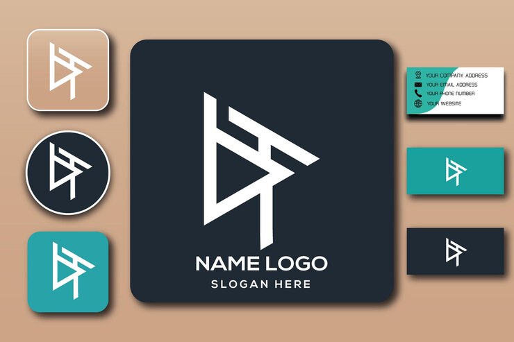 Vector plantilla de logotipo de monograma bt