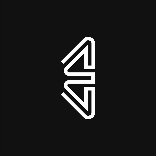 Plantilla de logotipo de monograma de letra e