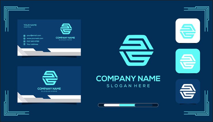 Vector plantilla del logotipo del monograma del vector ss