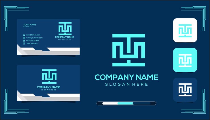 Vector plantilla del logotipo del monograma de vector tm