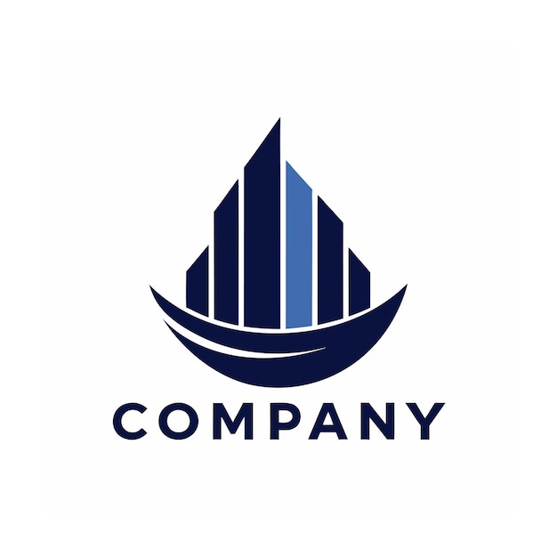 plantilla de logotipo de negocio creativo de tipo minimalista