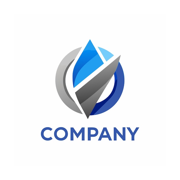 plantilla de logotipo de negocio creativo de tipo minimalista