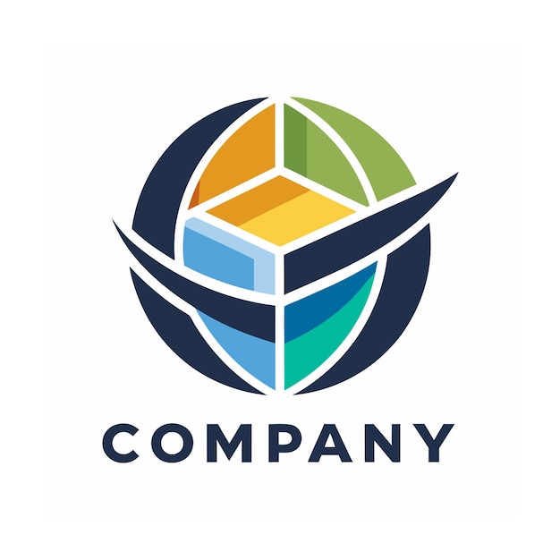 plantilla de logotipo de negocio creativo de tipo minimalista