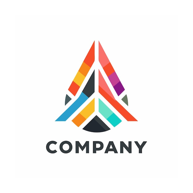 plantilla de logotipo de negocio creativo de tipo minimalista