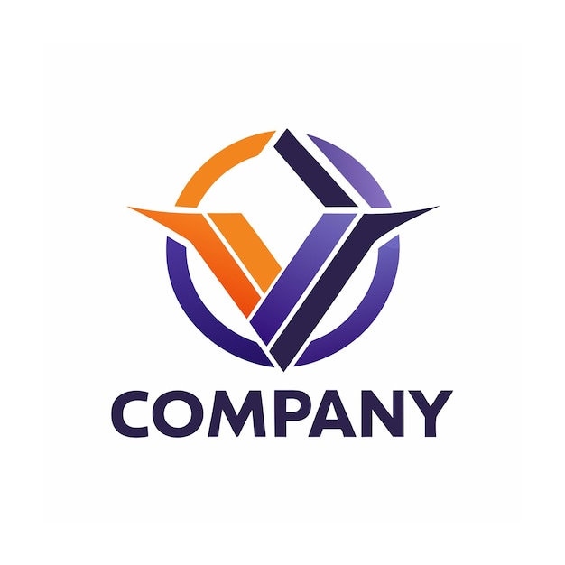 plantilla de logotipo de negocio creativo de tipo minimalista