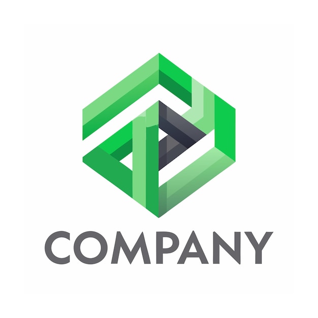 plantilla de logotipo de negocio creativo de tipo minimalista