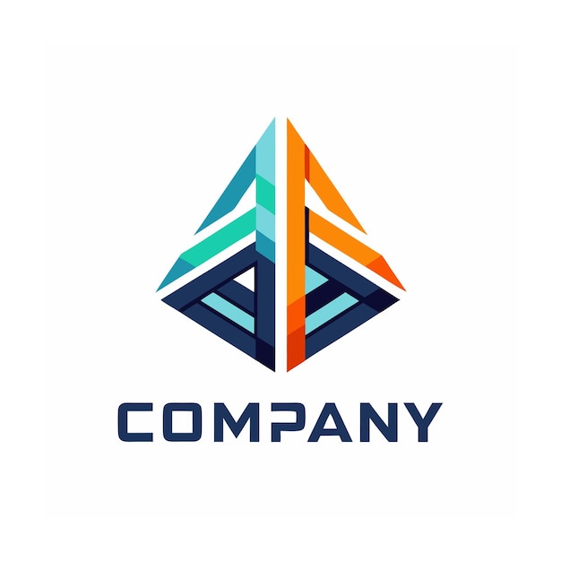 plantilla de logotipo de negocio creativo de tipo minimalista