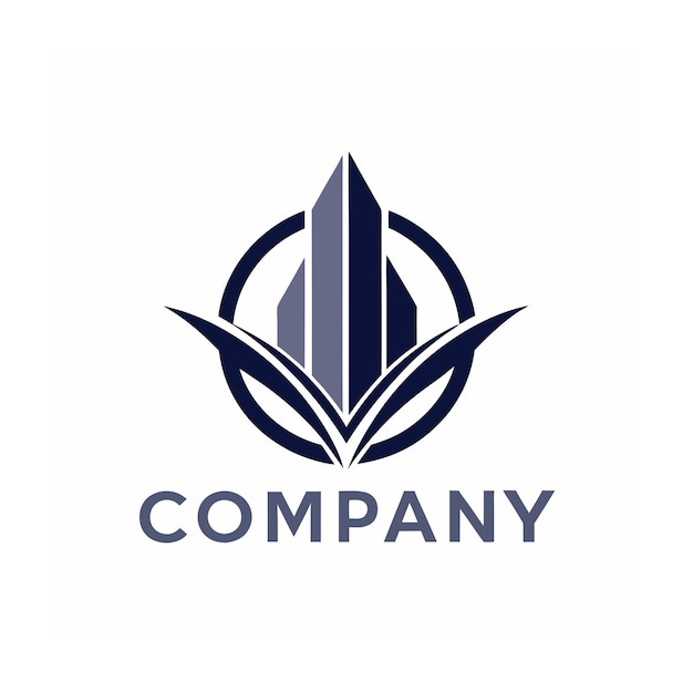 plantilla de logotipo de negocio creativo de tipo minimalista
