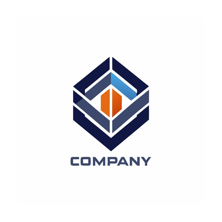 plantilla de logotipo de negocio creativo de tipo minimalista