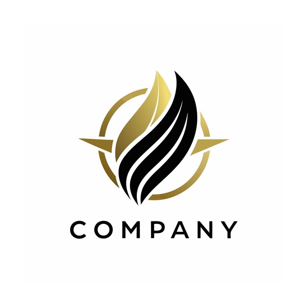 plantilla de logotipo de negocio creativo de tipo minimalista