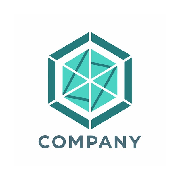 plantilla de logotipo de negocio creativo de tipo minimalista