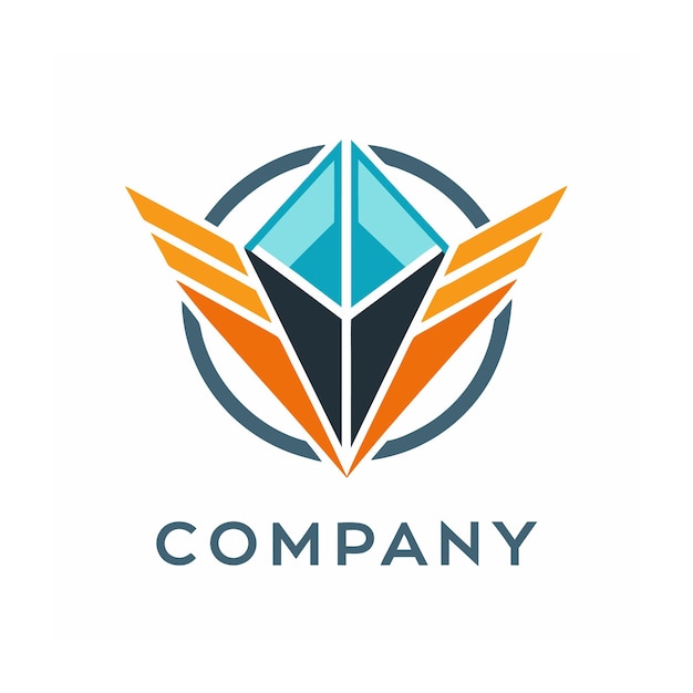 plantilla de logotipo de negocio creativo de tipo minimalista