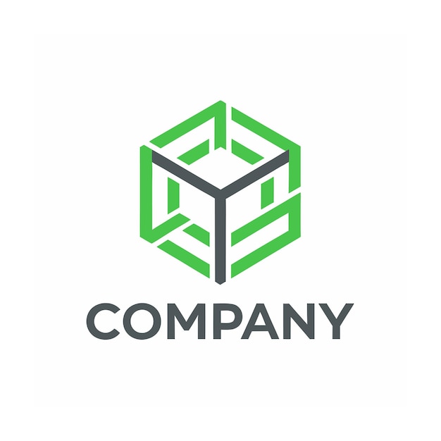 plantilla de logotipo de negocio creativo de tipo minimalista