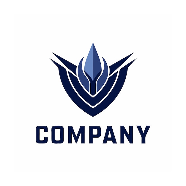 plantilla de logotipo de negocio creativo de tipo minimalista
