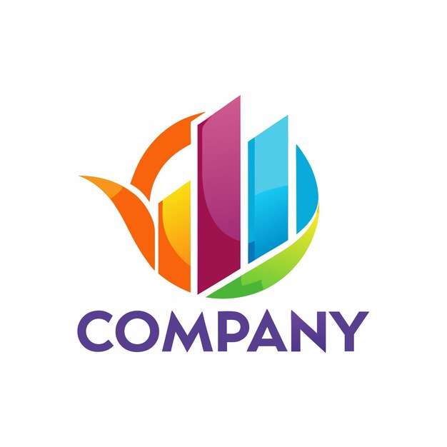 plantilla de logotipo de negocio creativo de tipo minimalista