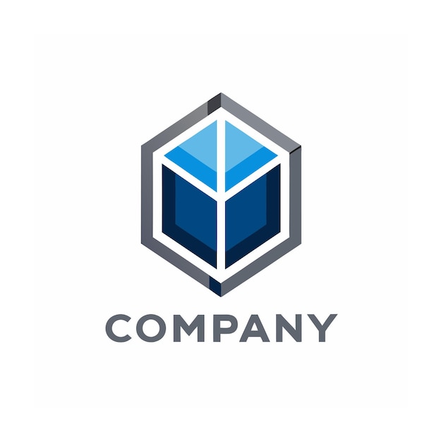 plantilla de logotipo de negocio creativo de tipo minimalista