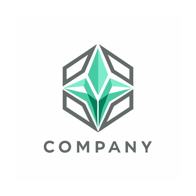 plantilla de logotipo de negocio creativo de tipo minimalista
