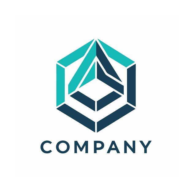 plantilla de logotipo de negocio creativo de tipo minimalista