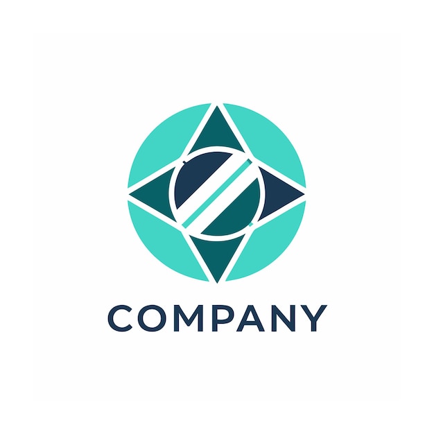 plantilla de logotipo de negocio creativo de tipo minimalista