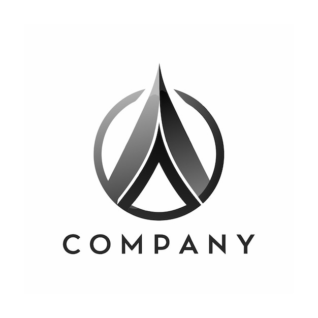 plantilla de logotipo de negocio creativo de tipo minimalista