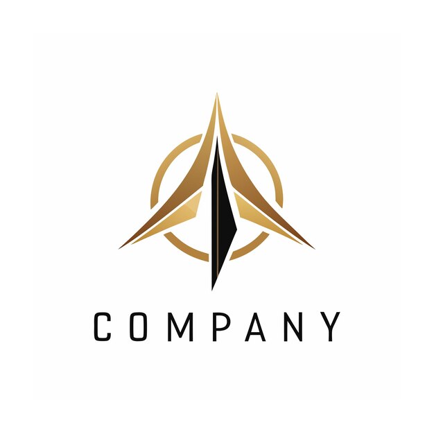 plantilla de logotipo de negocio creativo de tipo minimalista
