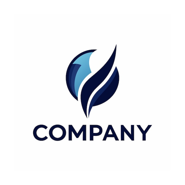 plantilla de logotipo de negocio creativo de tipo minimalista