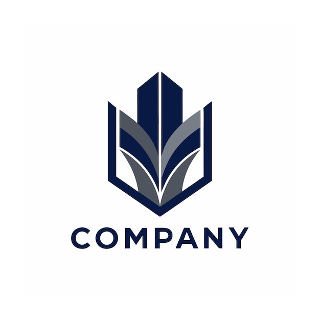 plantilla de logotipo de negocio creativo de tipo minimalista