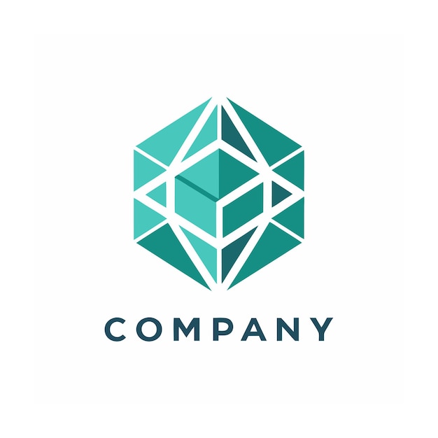 plantilla de logotipo de negocio creativo de tipo minimalista
