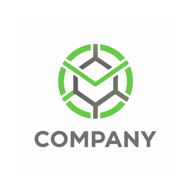 plantilla de logotipo de negocio creativo de tipo minimalista