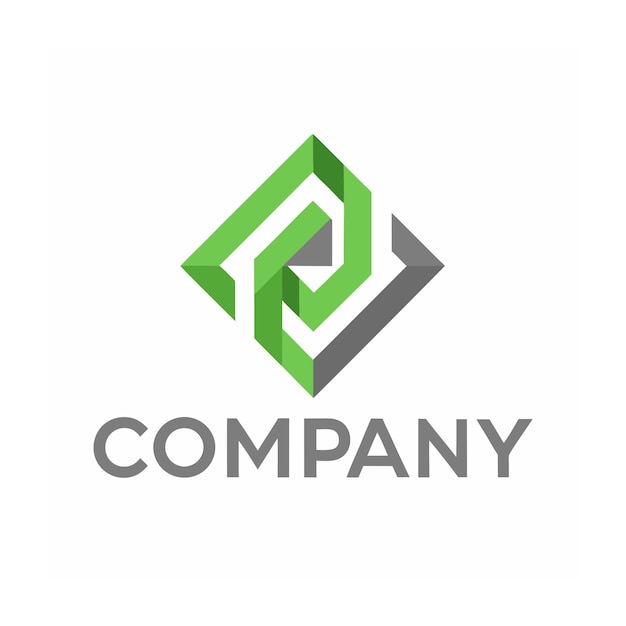 plantilla de logotipo de negocio creativo de tipo minimalista