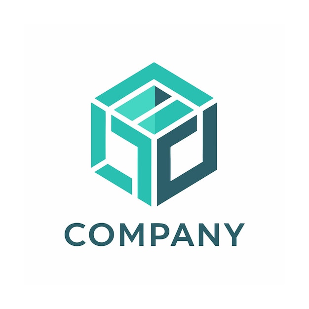 plantilla de logotipo de negocio creativo de tipo minimalista