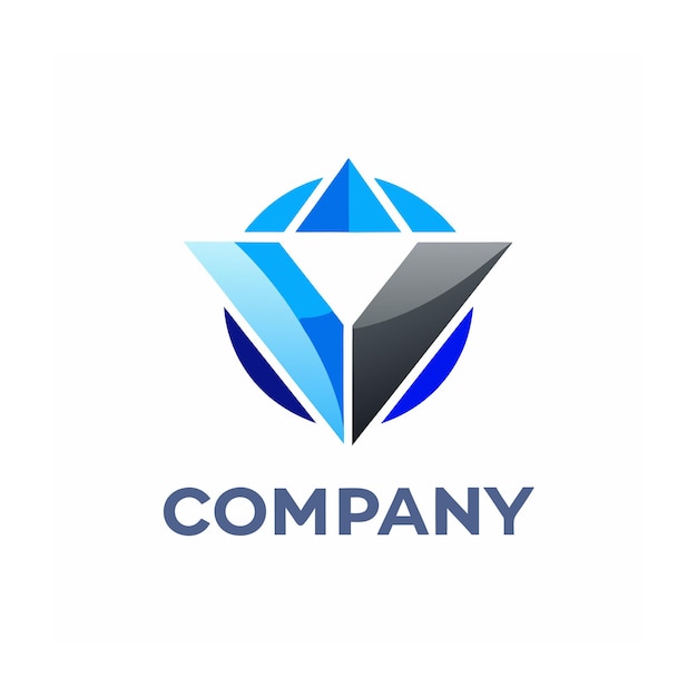 plantilla de logotipo de negocio creativo de tipo minimalista