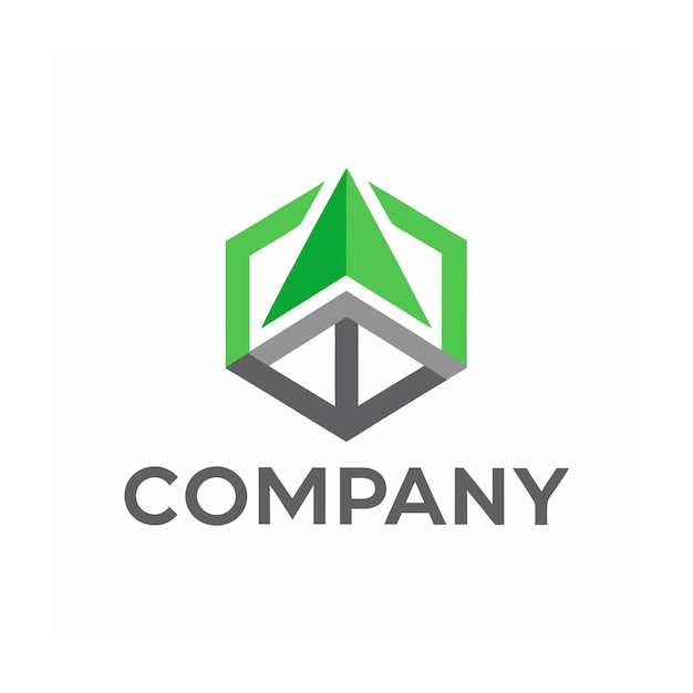 plantilla de logotipo de negocio creativo de tipo minimalista