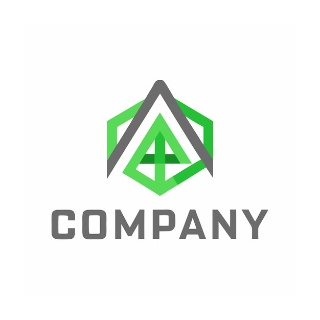 plantilla de logotipo de negocio creativo de tipo minimalista