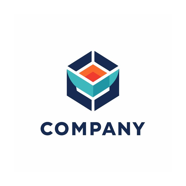 plantilla de logotipo de negocio creativo de tipo minimalista