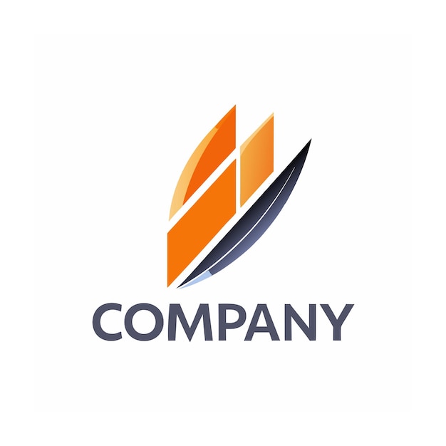 plantilla de logotipo de negocio creativo de tipo minimalista