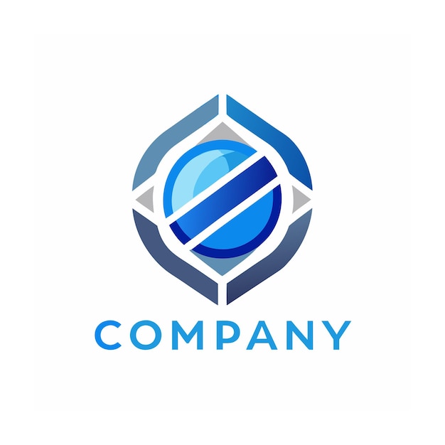 plantilla de logotipo de negocio creativo de tipo minimalista