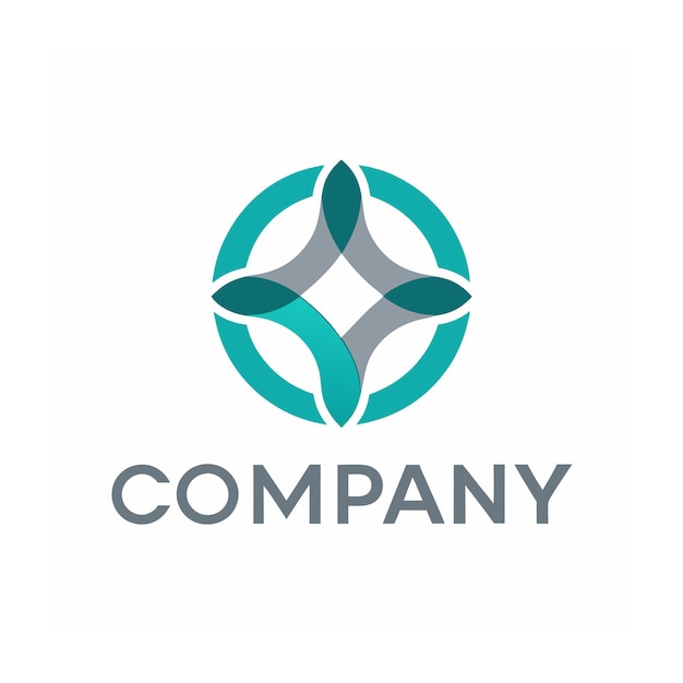 plantilla de logotipo de negocio creativo de tipo minimalista