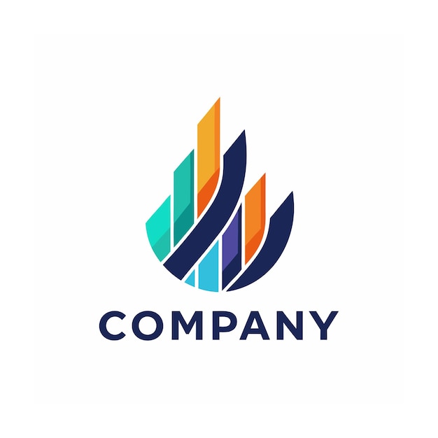 plantilla de logotipo de negocio creativo de tipo minimalista
