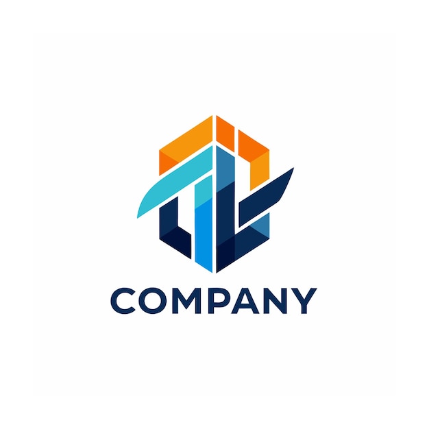 plantilla de logotipo de negocio creativo de tipo minimalista
