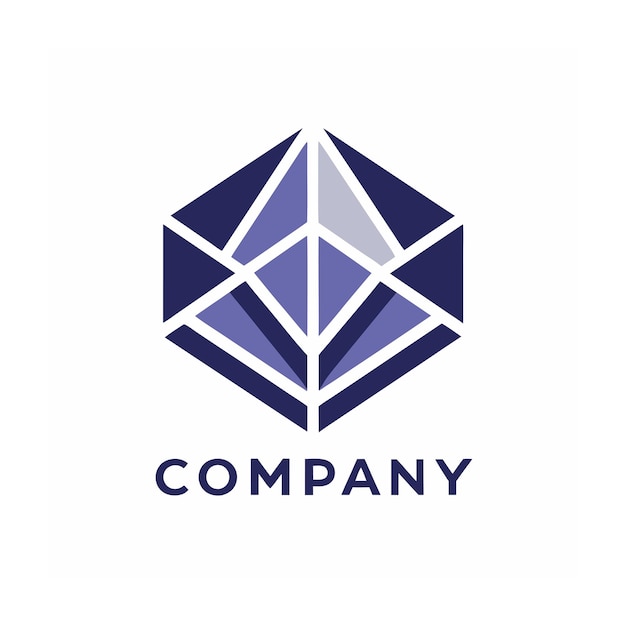 plantilla de logotipo de negocio creativo de tipo minimalista