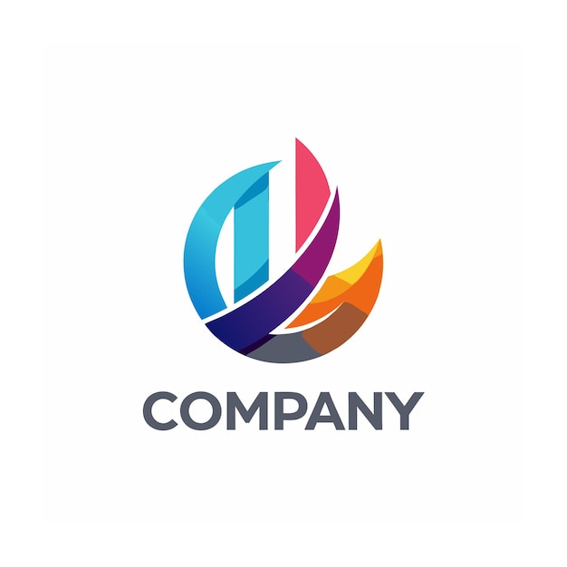 plantilla de logotipo de negocio creativo de tipo minimalista