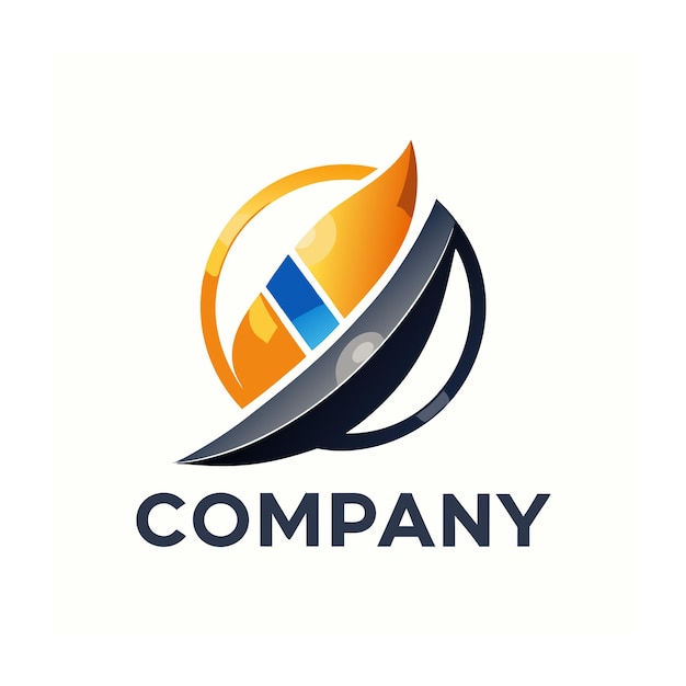 plantilla de logotipo de negocio creativo de tipo minimalista